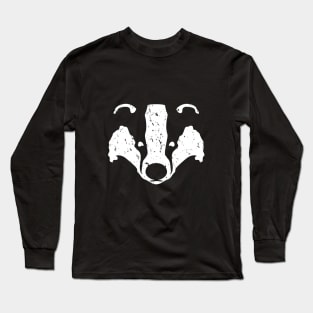 Badgers Crossing (White) Long Sleeve T-Shirt